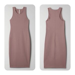 Women's Aritzia- The Babaton Group ARIANE Bodycon Dress Shadow Mauve Size Medium